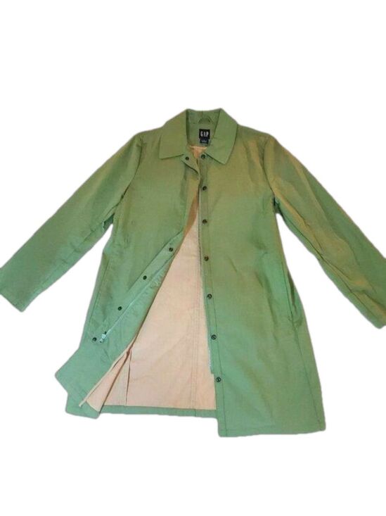 GAP Jackets & Blazers - NWOT - GAP Apple Green Raincoat - Long Lightweight